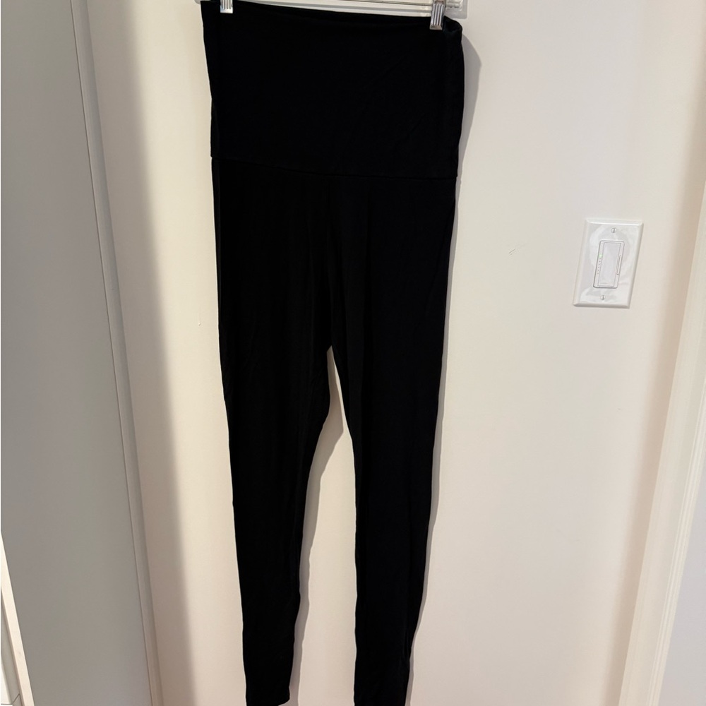 Maternity Women's Black High-Waisted Pants